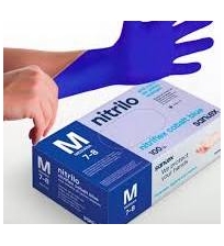 Nitrilinės pirštinės NITRIFLEX COBALT BLUE, 100 vnt., 3,5 g